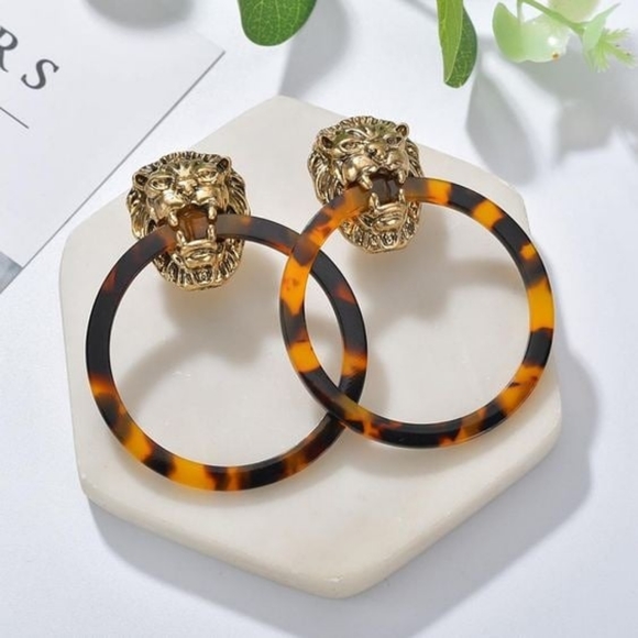 Lion head hoops - Picture 4 of 4